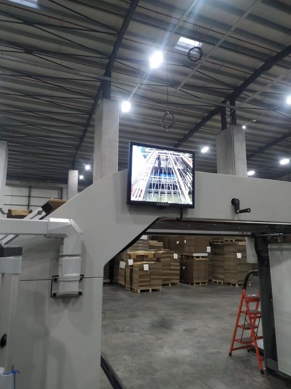 뒤 지류 3개 가닥 5개 가닥 플루트 라미네이터 기계 150m/Min PLC 통제