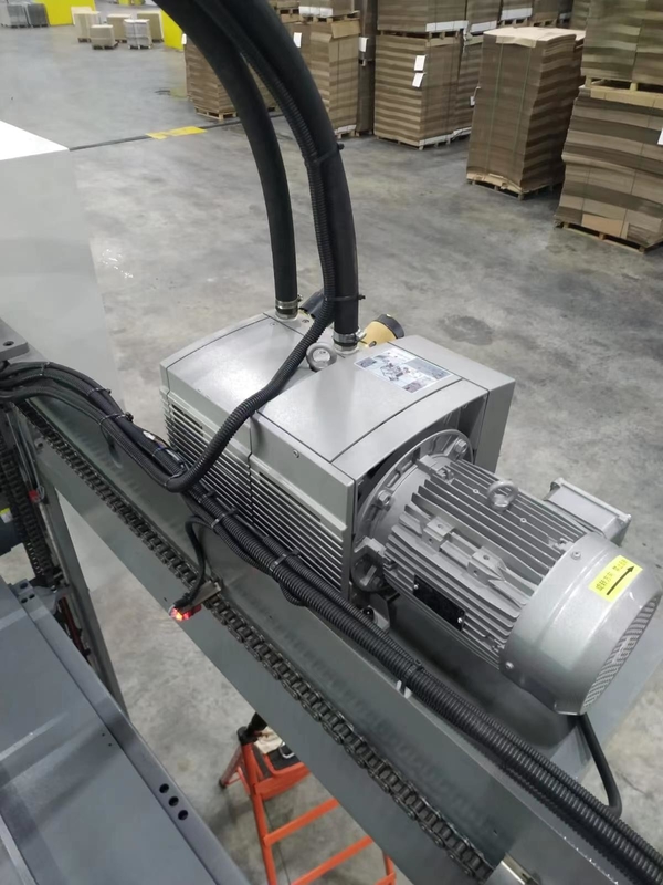 뒤 지류 3개 가닥 5개 가닥 플루트 라미네이터 기계 150m/Min PLC 통제