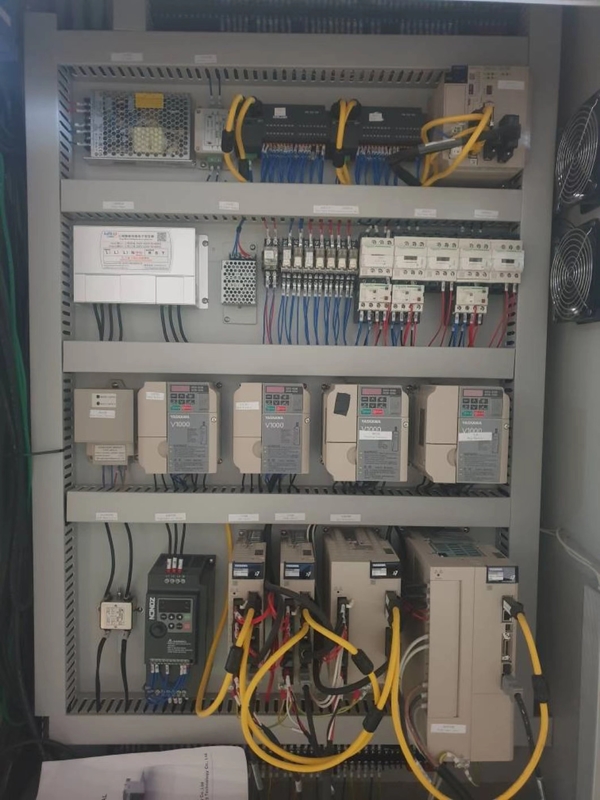7개의 층은 고속 플루트 라미네이터 150m/Min DX-1450을 물결 모양으로 만듭니다