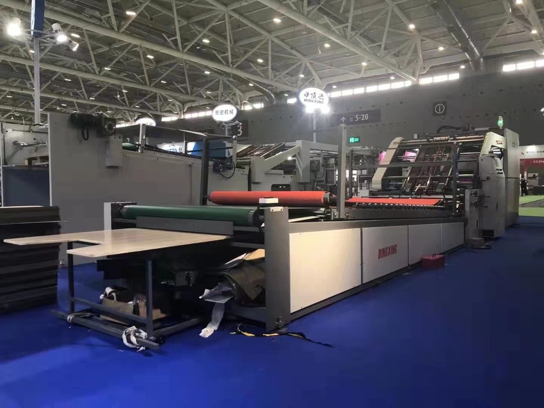 120-600gsm 최고 장 자동 플루트 라미네이터 3Ply 물결 모양 박판으로 만드는 기계