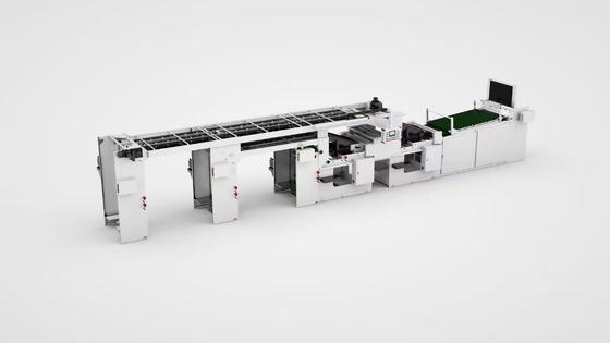골판지 / KT 보드 / 회색 보드 / 두꺼운 골판지 라미네이터 기계