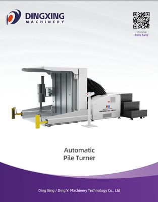 Durable Load Turner Machinery Heavy Industrial Paper Pile Alignment Device